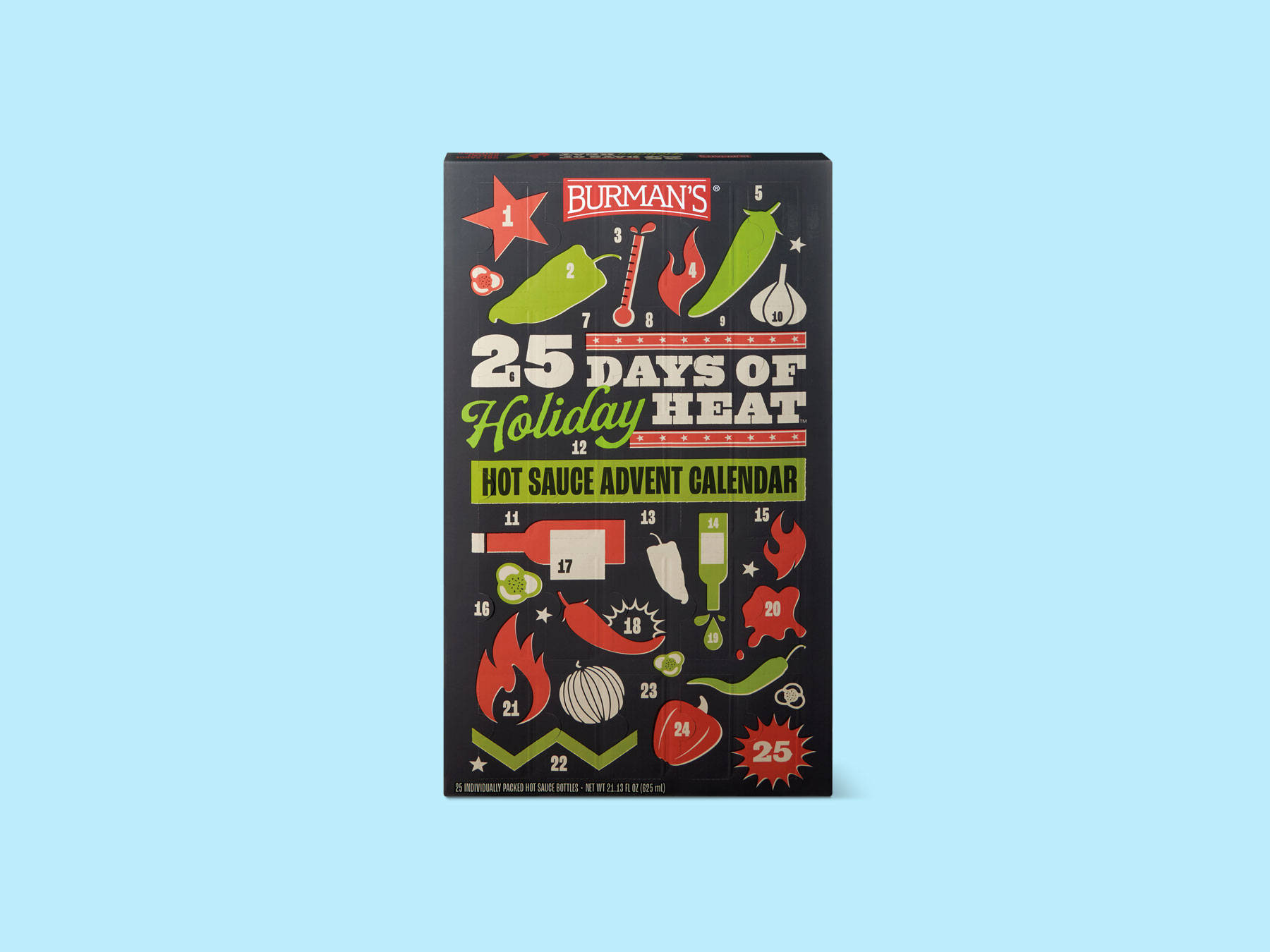 Burman's Hot Sauce Advent Calendar