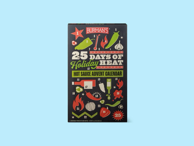 Burman's Hot Sauce Advent Calendar