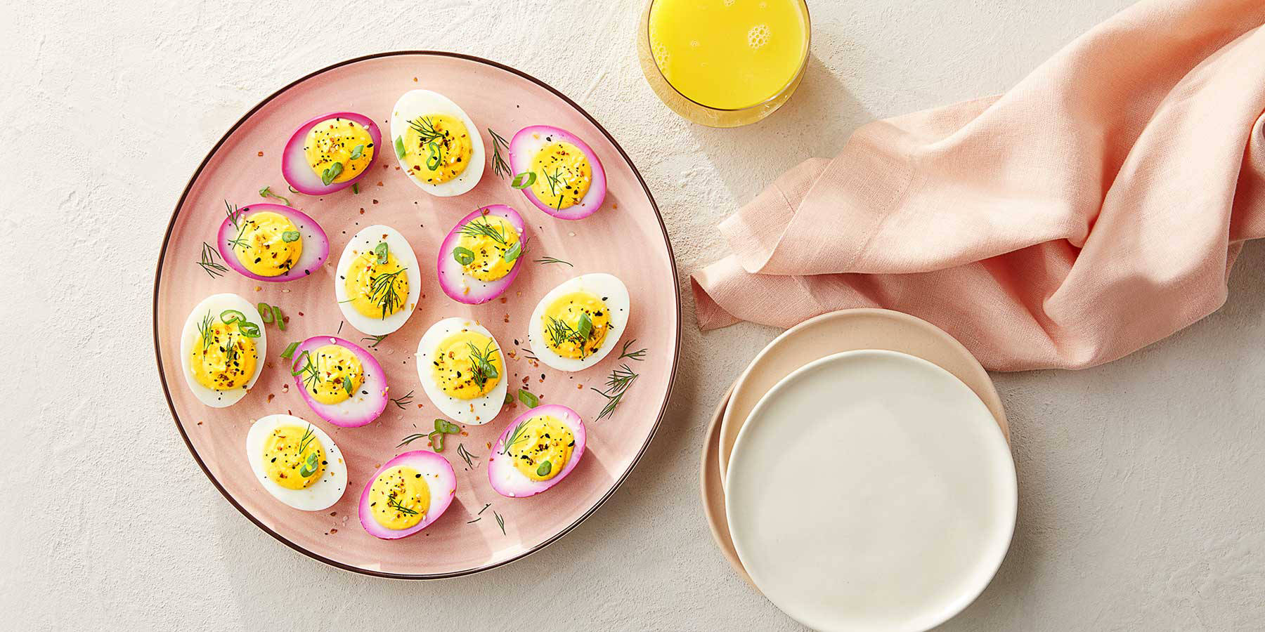 Everything Bagel Deviled Eggs