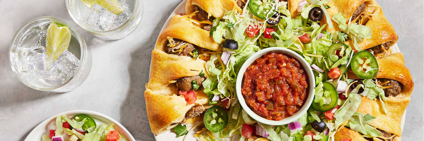 Fiesta Meatball Ring-image