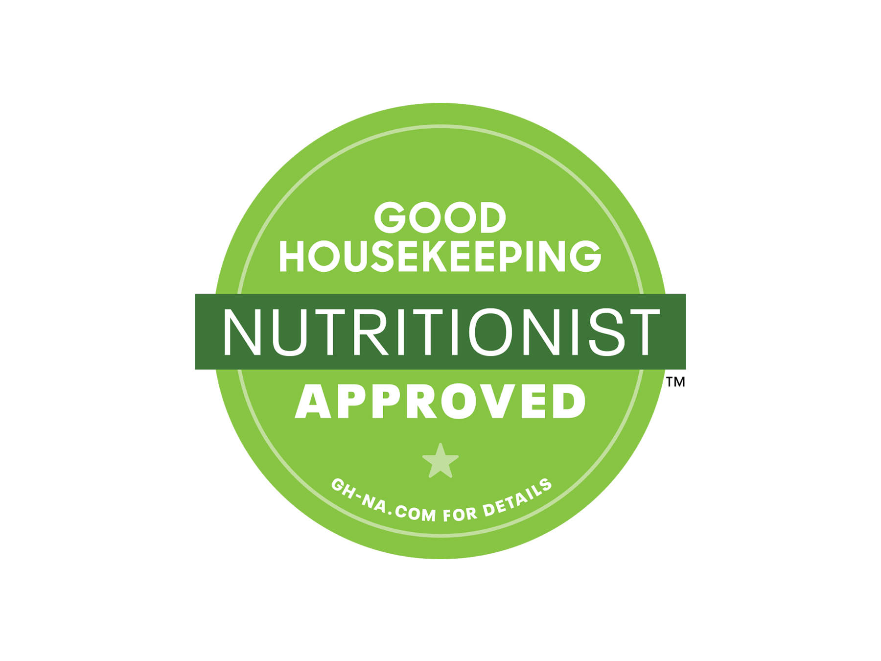 Good Housekeeping Nutritionist Approved. GH-NA.com for details.