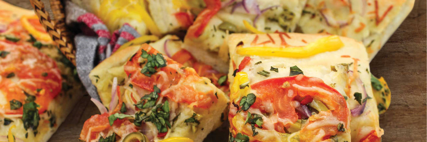 Loaded Focaccia Bread-image