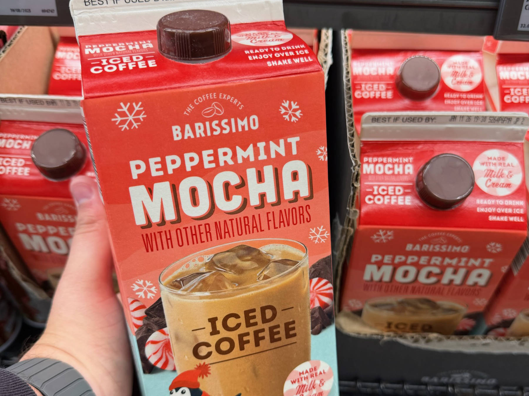 Barissimo Peppermint Mocha Iced Coffee