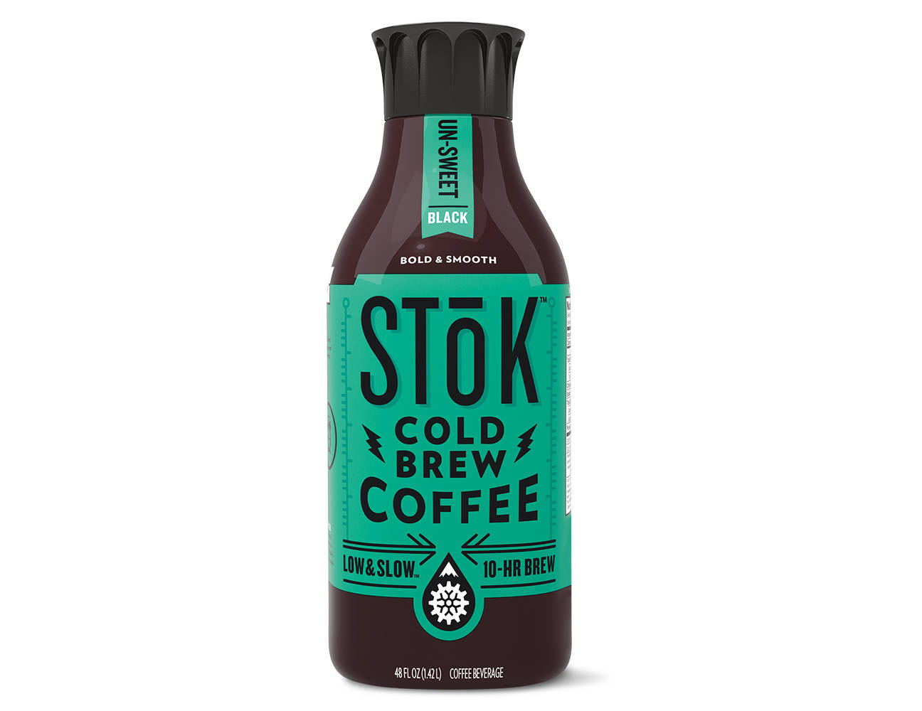 Cold Brew Black Coffee Unsweetened, 48 fl oz