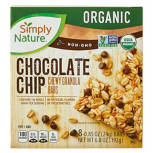Organic Chocolate Chip Chewy Granola Bars, 8 count