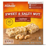 Sweet and Salty Nut Cashew Granola Bars, 6 count
