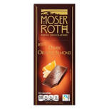 Dark Orange and Almond Chocolate Bar, 4.4 oz
