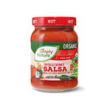 Organic  Salsa Hot, 16 oz