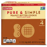 Peanut Butter Cookie Pure and Simple Fruit and Nut Bars, 5 count