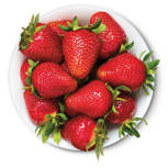 Fresh Organic Strawberries, 1 lb