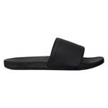 Men's Black Premium Molded Footbed Slides, Size 12