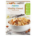 Vitality Cereal Vanilla Almond, 12.4 oz