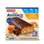 Caramel Chocolate Peanut Nougat Advance Snack Bars, 5 count