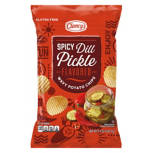 Spicy  Dill Pickle Wavy Potato Chips, 9.5 oz