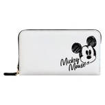 Disney White Mickey Mouse Wristlet Wallet