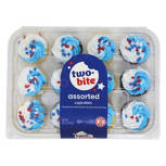 Assorted Patriotic Mini Cupcakes, 12 count