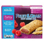 Raspberry Fruit and Grain Cereal Bars, 8 count