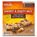 Sweet and Salty Nut Peanut, Almond and Dark Chocolate Chunk Granola Bars, 6 count
