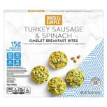 Turkey Sausage, Spinach and Jack Cheese Breakfast Bite, 7.8 oz