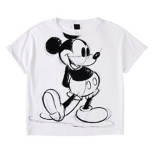 Women's Disney Mickey Mouse Sketch T-Shirt, Size M