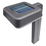 Square 10L LED Solar Shadelight, 3.9" x 5.6" x 18.1"