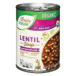 USDA Organic Lentil Soup, 18.6 oz Can