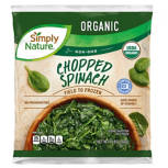 Steamable  Frozen Organic Spinach, 10 oz