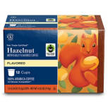 Fair Trade Hazelnut Flavored Coffee Pods, 12 count