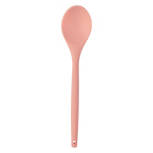 Silicone Solid Spoon, Peach
