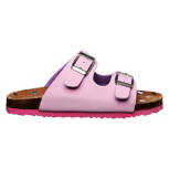Kid's Pink Molded Footbed Sandals, Size 9/10