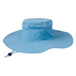 Blue Wide Brim Gardening Hat
