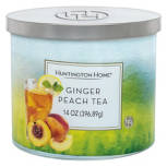 Ginger Peach Tea Double Wick Candle