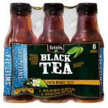 Sweet Black Iced Tea, 16 fl oz bottles. 6 pack