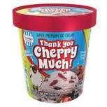 Thank  You Cherry Much Premium Ice Cream, 16 fl oz