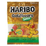 Sour Goldbears Gummies, 3.6 oz