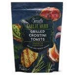 Garlic Herb Grilled Crostini Toasts, 5.5 oz