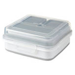 Expandable Salad Container, Gray