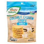 Coconut Vanilla Cashew Crisps, 3 oz