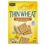 Thin Wheat Crackers, 9.1 oz