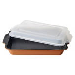 Copper Baking Pan with Lid
