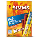 Mild Smoked Snack Sticks, 14 count