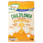 Cheddar Cauliflower Crackers, 4 oz