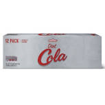 Diet Cola, 12 Pack Cans, 12 fl oz