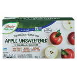 Non GMO Unsweetened Applesauce Squeezies, 3.2 oz pouches, 12 pack