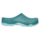 Women's Turquoise Slip-On Gardening Clogs, Size 7/8
