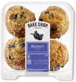 Blueberry Muffins, 4 count