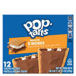Frosted S'mores Pop Tarts Toaster Pastries, 12 count