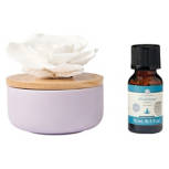 Rose Lavender Essential Oil Diffuser Gift Set