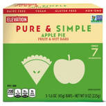 Apple Pie Pure and Simple Fruit and Nut Bars, 5 count