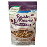 Gluten Free Raisin and Almond Honey Granola, 12 oz